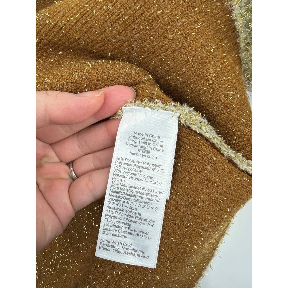 NWT J. Crew Collection Oversized Double-Faced Metallic Jacket Womens Small Chic - Picture 5 of 10